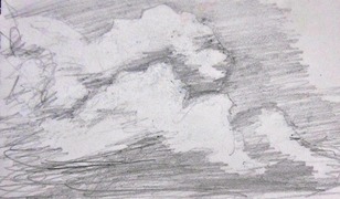 cloud sketch